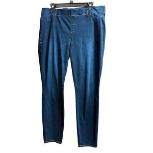 Daily Ritual Dark Blue Denim Jeggings - Size XL